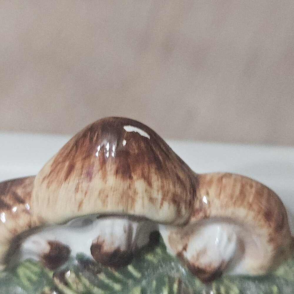 Vintage Mushroom Napkin Holder Home Decor Retro Magical Kitchen Ceramic - Picture 10 of 10
